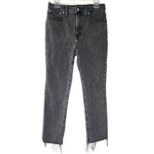 Madewell The Perfect Vintage Jean in Cosner Wash: Knee-Rip Edition 25 Size 27